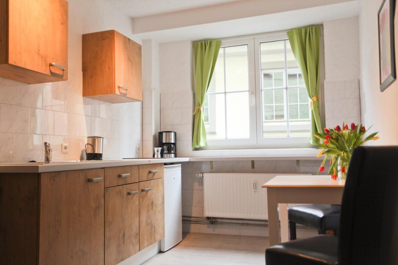 Schoenes Studio In Der Altstadt Von 梅尔斯堡 外观 照片